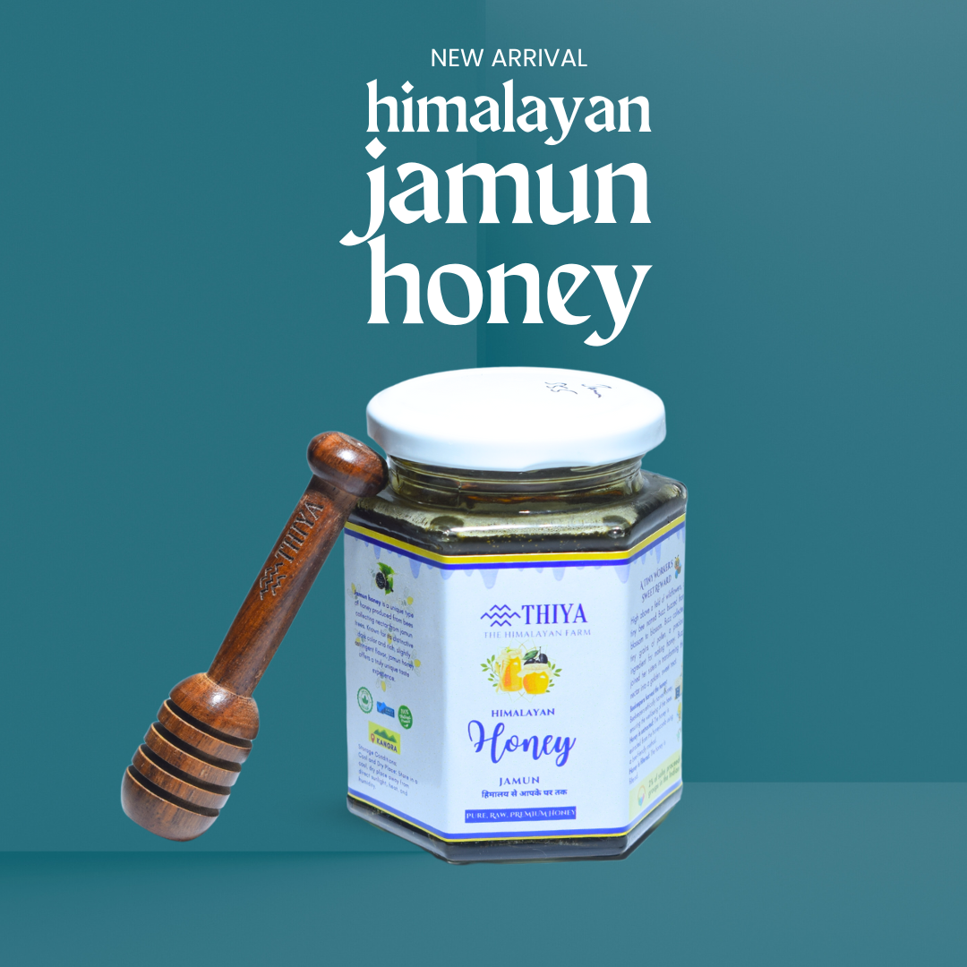 Himalayan Honey | Jamun | Kangra's Finest | 100% Pure Kangra Honey |  Golden Elixir