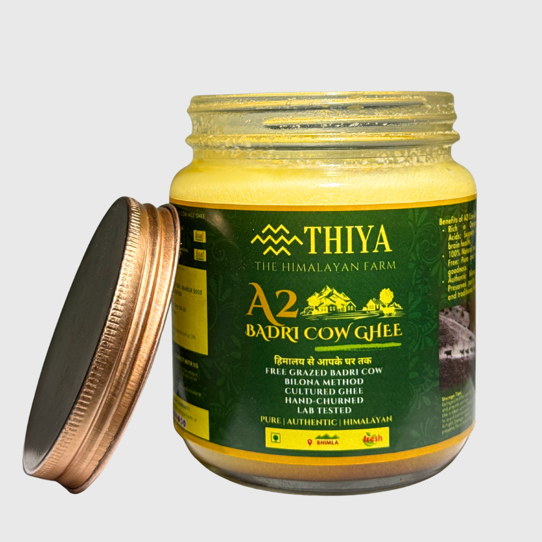 Thiya A2 Badri Cow Ghee | Shimla's Finest | A2 Badri Cow Ghee | Bilona Method | Lab Tested