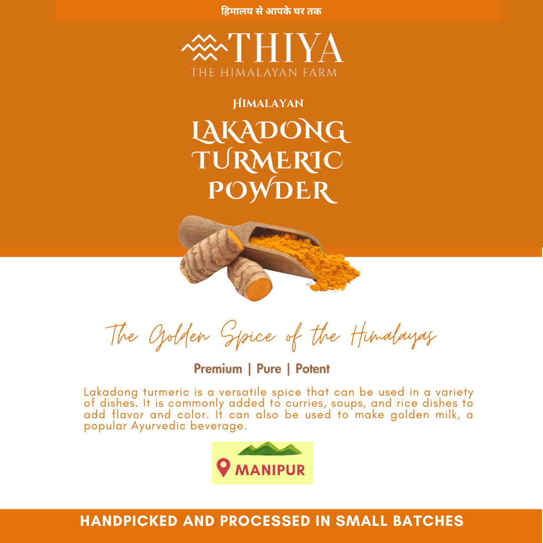 Himalayan Lakadong Turmeric | Lakadong Turmeric | Premium Quality