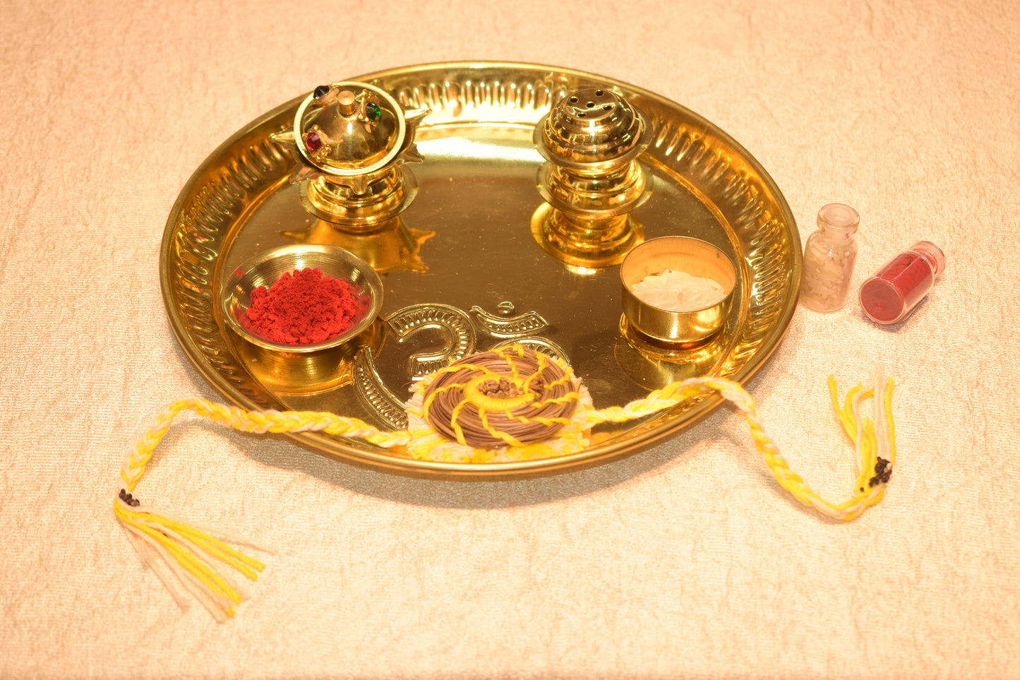 Thiya Handcrafted Pine Needle Seed Rakhi | Made by Himalayan Women