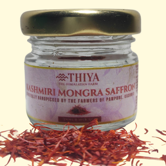 Kashmiri Mongra Saffron Thread | Kashmir's Finest | Mongra Saffron Threads | 1g | Lab Tested