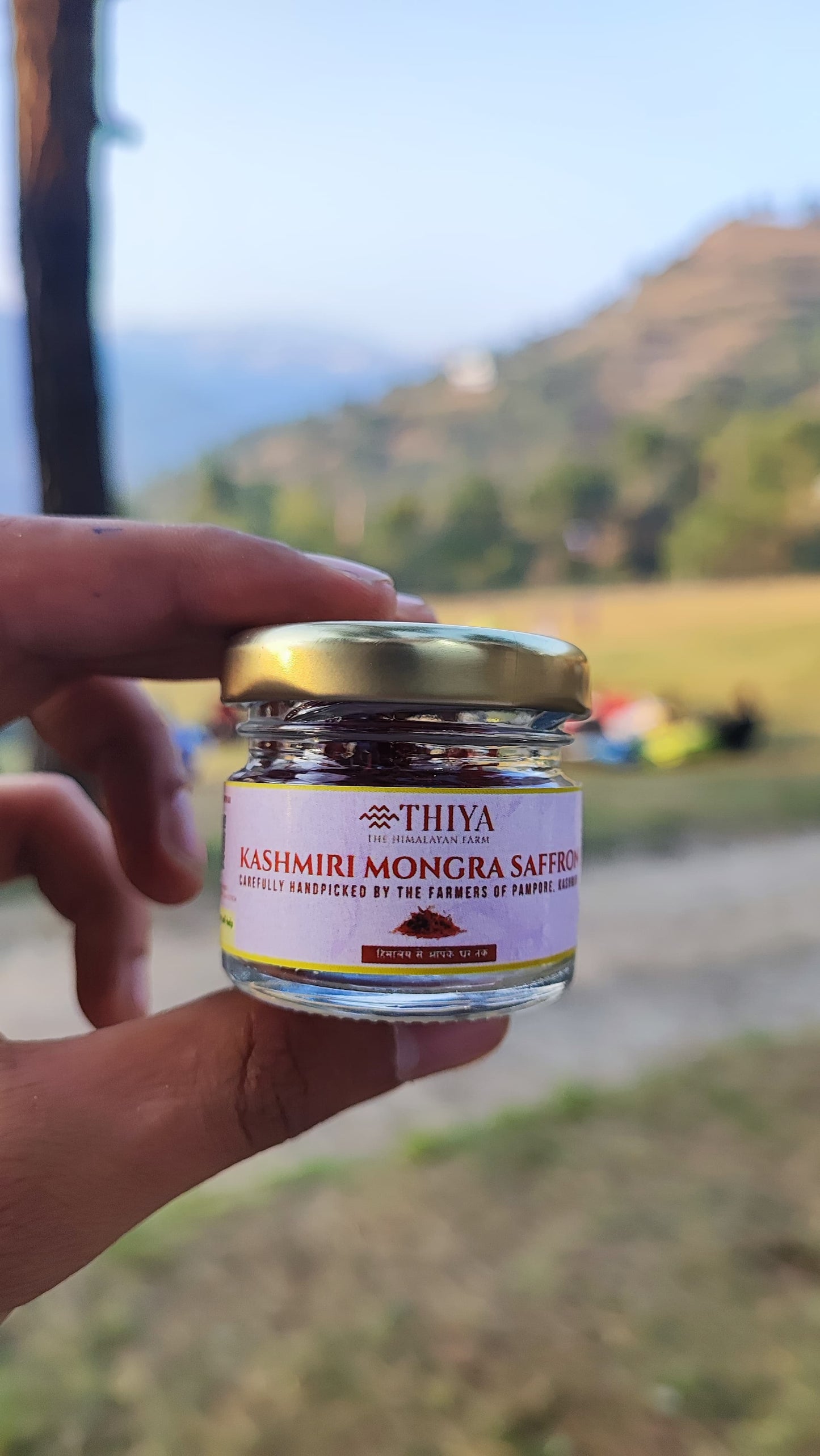 Kashmiri Mongra Saffron Thread | Kashmir's Finest | Mongra Saffron Threads | 1g | Lab Tested