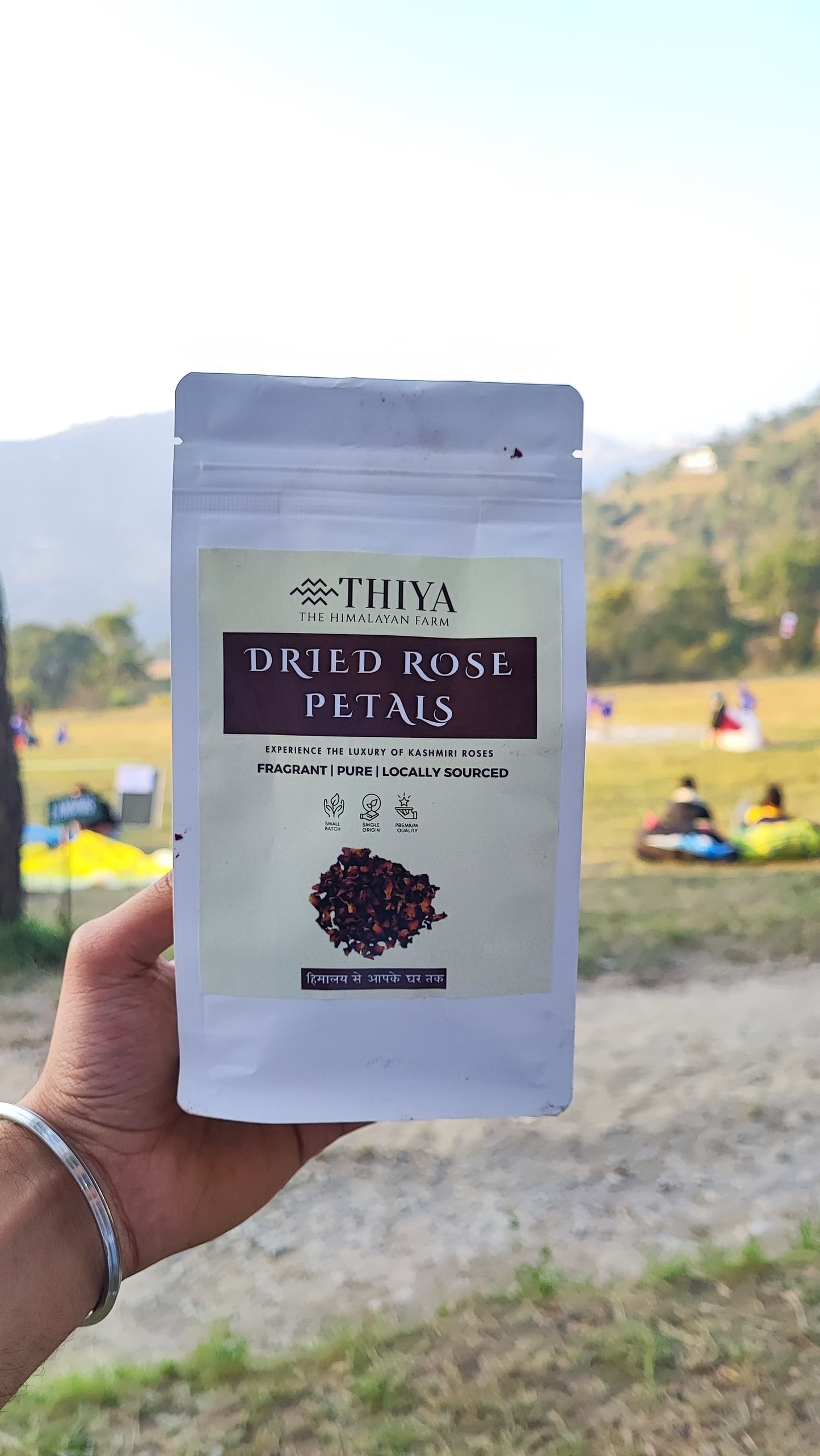 Kashmir Dried Rose Petals | Kashmir's Finest | Dried Rose Petals | 50g