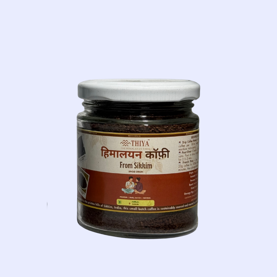 Thiya's Himalayan Coffee | Sikkim's Finest | Premium Arabica Coffee | Medium Grind