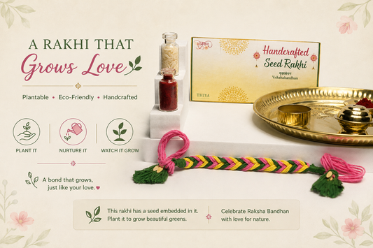 Thiya Handcrafted Seed Rakhi | Made by Himalayan Women