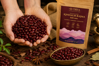Thiya Kinnauri Rajma | Premium High-Altitude Kidney Beans | Himalayan Pulses | Kinnaur Himachal Pradesh | 500 Gm
