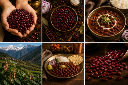 Thiya Kinnauri Rajma | Premium High-Altitude Kidney Beans | Himalayan Pulses | Kinnaur Himachal Pradesh | 500 Gm