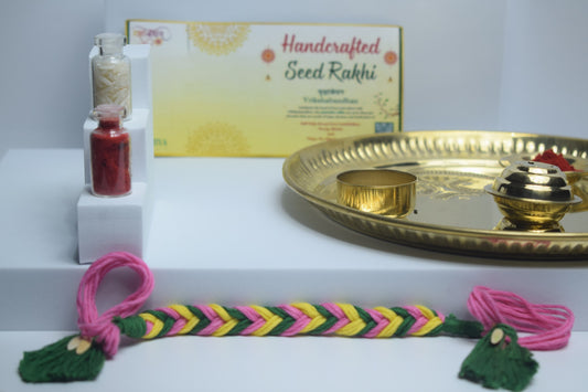 Thiya Handcrafted Seed Rakhi | Made by Himalayan Women