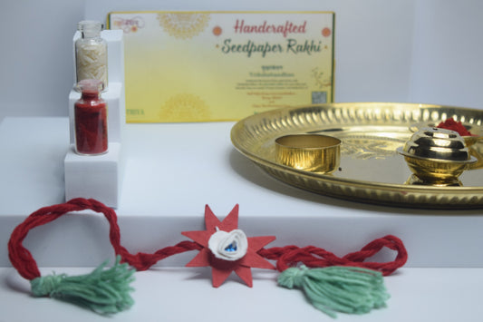 Thiya Handcrafted Seed Paper Rakhi | Made by Himalayan Women