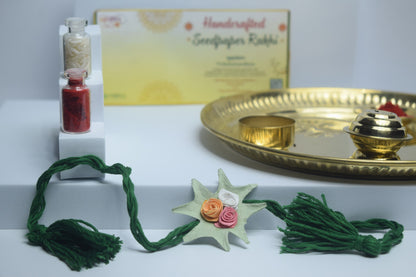 Thiya Handcrafted Seed Paper Rakhi | Made by Himalayan Women