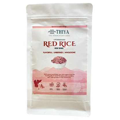 Thiya Uttarakhand Red Rice | Premium High-Altitude Rice | Himalayan Supergrain | Uttarakhand