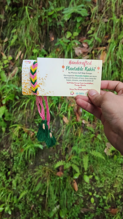 Thiya Handcrafted Seed Rakhi | Made by Himalayan Women